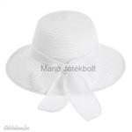 Strand kalap fehér masnival - 57-es fotó