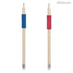 UK ceruzák radír kék/piros markolattal - 2 db fotó