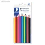 Hatszögletű színes ceruzák 12db STAEDTLER fotó