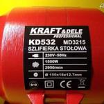 Új Kraft amp dele kd532-z 1500W asztali kettős köszörű 150mm eladó fotó