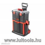 Műanyag guruló koffer, húzó fogantyú 460x330x660mm fotó