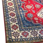Afgán kazah kézi gyapjú szőnyeg fotó