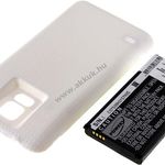 Helyettesítő akku Samsung SM-G900S fehér 5600mAh fotó