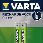 Varta Micro AAA akku típus DECT-Telefonhoz 800mAh 2db/csom. T398 fotó