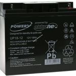 Powery ólom akku helyettesíti Panasonic típus LC-XD1217PG 12V 18Ah fotó