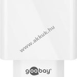 Goobay dupla USB gyorstöltő QC3.0, 28W, fehér fotó