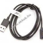 USB töltőkábel Asus Zenwatch 2 fekete (1m) fotó