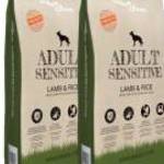 vidaXL 2 db „Adult Sensitive Lamb & Rice” prémium száraz kutyatáp 30 kg fotó