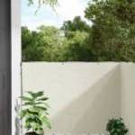 vidaXL fehér PVC kerti belátás elleni paraván 300x120 cm fotó