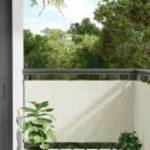 vidaXL fehér PVC kerti belátás elleni paraván 300x75 cm fotó