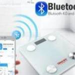 Új, Sinocare Bluetooth mérleg(Testzsír monitor, Víz, Izomtömeg, BMI..stb)okostelefonos alkalmazással fotó