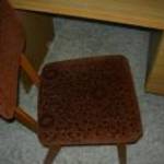 kárpitozott szék -barna fotó
