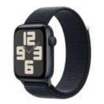 Apple Watch SE (2023) GPS 44mm fekete alumíniumtok - fekete sportpánt fotó