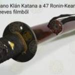 Asano Klán Katana a 47Ronin c. Keanu Reeves filmből fotó