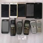 Telefon csomag 06 - vegyes mobilok - Samsung, Nokia, Alcatel, Siemens - nincsenek tesztelve fotó