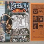 Defecation - Purity Dilution LP 1989 Első Kiadás fotó