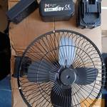 Új Matrixx Lxt akkus ventilátor, 2 nagy akku, töltő 25cm fotó