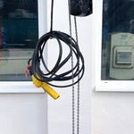 Verlinde 250 kg-os elektromos láncos emelő daru futómacska fotó