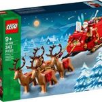 LEGO Iconic Creator 40499 - A Mikulás szánja Új, bontatlan + Ajándék lego dísztasak fotó