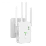 Urlant Wi-Fi WLAN Jelerősítő Repeater, 2, 4GHz/5GHz, AC 1200Mbps, 4 antenna, LAN port, fehér fotó