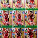 9 darab Belgium International Star focis kártya Panini Adrenalyn XL FIFA 365 2022 teljes sor fotó
