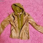 Bőr hatású dzseki kabátka fotó