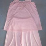 Molett rózsaszín pamut női nyári pizsama együttes XL Új! fotó