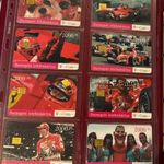 T-Com Barangoló telefonkártya - Michael Schumacher teljes sor (8db) fotó