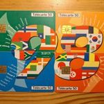 Labdarúgás / Foci VB / Puzzle telefonkártya sor - Franciaország fotó