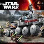 Lepin Star Wars 75151 Clone Turbo Tank Klón turbó tank + grátisz lego mágnes ÚJ BP Azonnal fotó