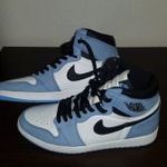 Nike Air Jordan 1 Retro High Og White/Black University Blue cipő 44-es fotó
