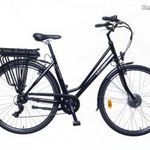 Neuzer Hollandia Basic női 18" pedelec kerékpár Fekete fotó