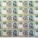 20db 200 Forint bankjegy 200Ft / 2006 - 2007 / FA FB FC betűjelek fotó