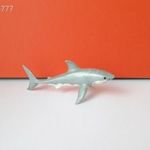 Eredeti Schleich fehér cápa állatfigura ! 16x6, 5cm ! 2012-es kiadás !! fotó