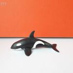 Eredeti Schleich orka kardszárnyú delfin kölyök állatfigura ! 14x6cm ! 2005-ös kiadás !! fotó