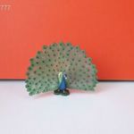 Eredeti Schleich páva madár állatfigura !! 9, 5x12cm ! 2012-es kiadás ! Schleich 13728 fotó