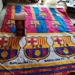 Barcelona Barca ágytakaró és lámpa fotó