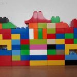 Lego duplo kockák, építőelemek, 60 db fotó