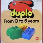 Klasszikus Lego Duplo matrica és "fityegő"! Sticker Sheet, DUPLO Toys Large. fotó