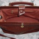 RÉGEBBI női táska, retikül, válltáska 35x17 cm talpán 13 cm, fotó