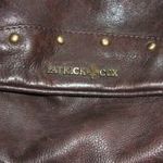 PATRIK COX , valódi bőr sok zsebes táska női táska, pakolós táska 34x23 cm, talpán 10cm, fotó