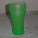 Coca cola pohár ( 3 dl.-es, neon zöld ) fotó