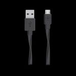 Belkin MIXIT Micro-USB - USB-A lapos adat/töltőkábel 1.8 méter fekete (F2CU046bt06-BLK) (F2CU046... fotó