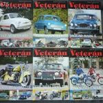 Veterán Autó és Motor újságok 2011-2020 50 darab fotó