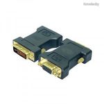 Logilink DVI-I (Dual Link) - VGA Adapter Black AD0001 fotó