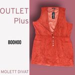 Új, címkés extra molett Boohoo ruha uk26 eu54 - Outlet Plus Molett Divat fotó