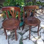 Thonet székek párban , ritka darab Bentwood bistro fotó