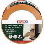 tesa PVC Putzband 55487-00000-01 Pucolószalag Narancs (H x Sz) 33 m x 50 mm 1 db fotó