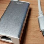 Moshi - USB C Gigabit Ethernet adapter - Ezüst - Használt fotó