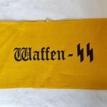II.VH Német Waffen SS sárga karszalag fotó